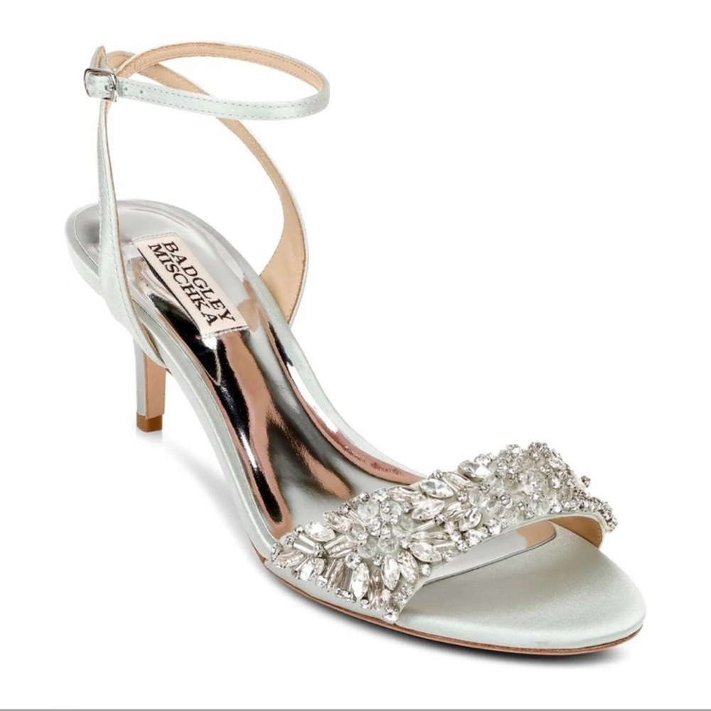 Badgley Mischka richelle sandals jeweled